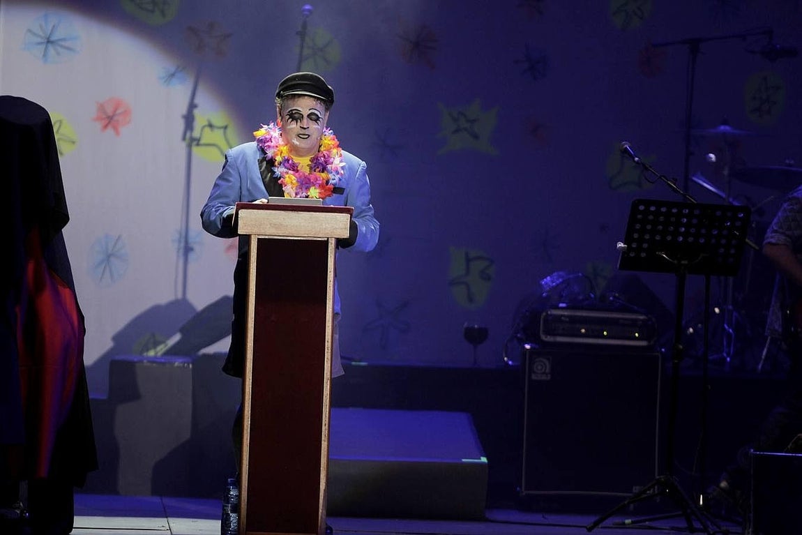 Pregón de Pablo Carbonell. Carnaval de Cádiz 2016