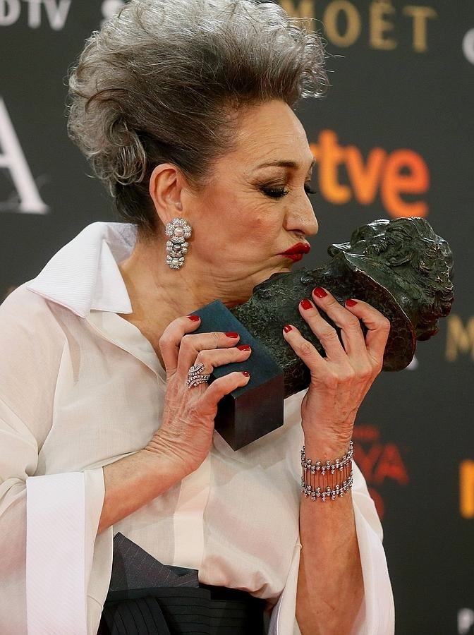 Luisa Gavasa, mejor actriz de reparto. AGENCIAS