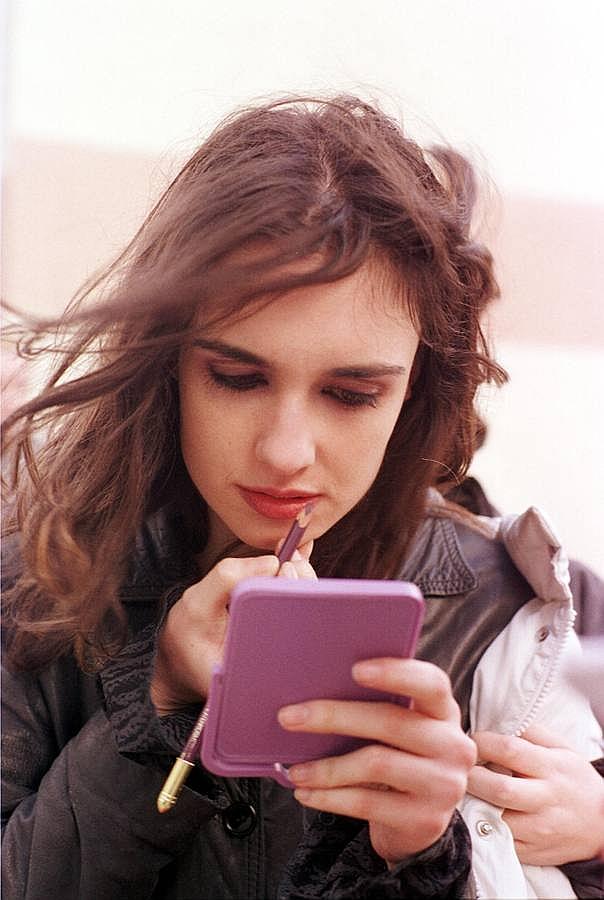 1999. Rodando un corto en Madrid