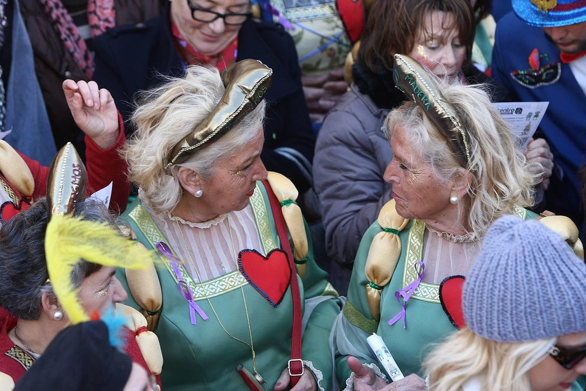 Ambiente del Domingo de Piñata de Cádiz