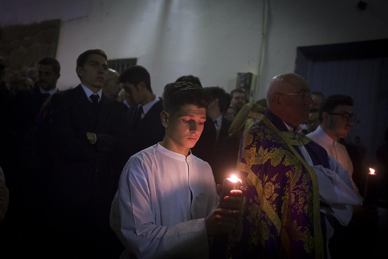 Vía Crucis del Cristo de la Sed, en imágenes