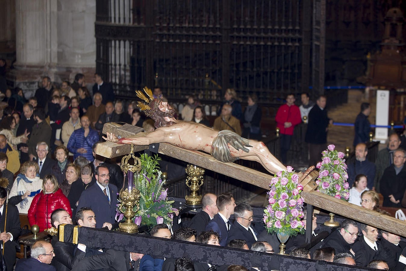 Vía Crucis del Cristo de la Sed, en imágenes