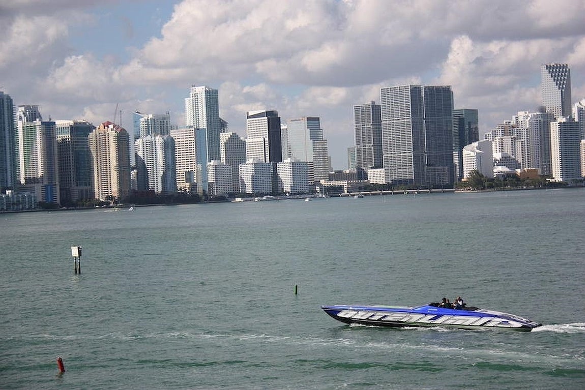 Miami Boat Show. 