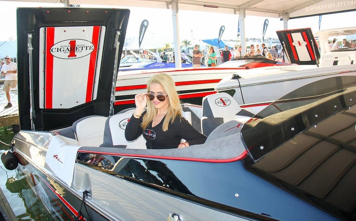 Miami Boat Show. 