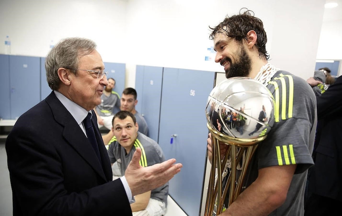 La celebración del Real Madrid, desde dentro