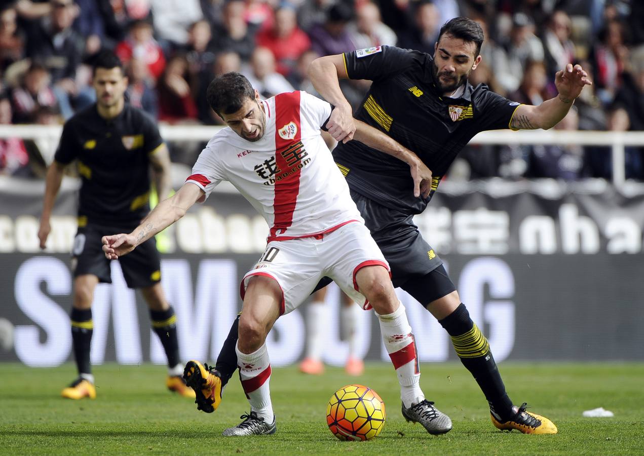 El empate del Rayo Vallecano y el Sevilla FC, en imágenes (2-2)