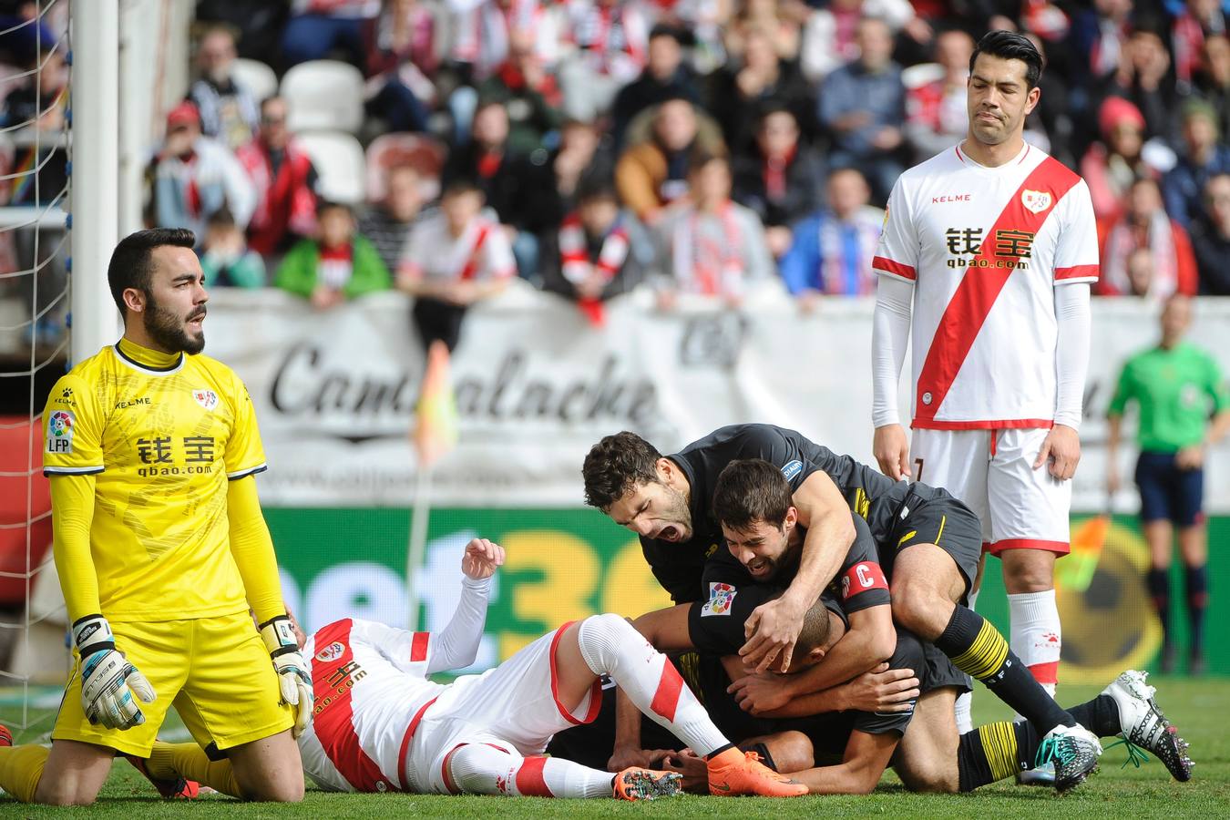 El empate del Rayo Vallecano y el Sevilla FC, en imágenes (2-2)