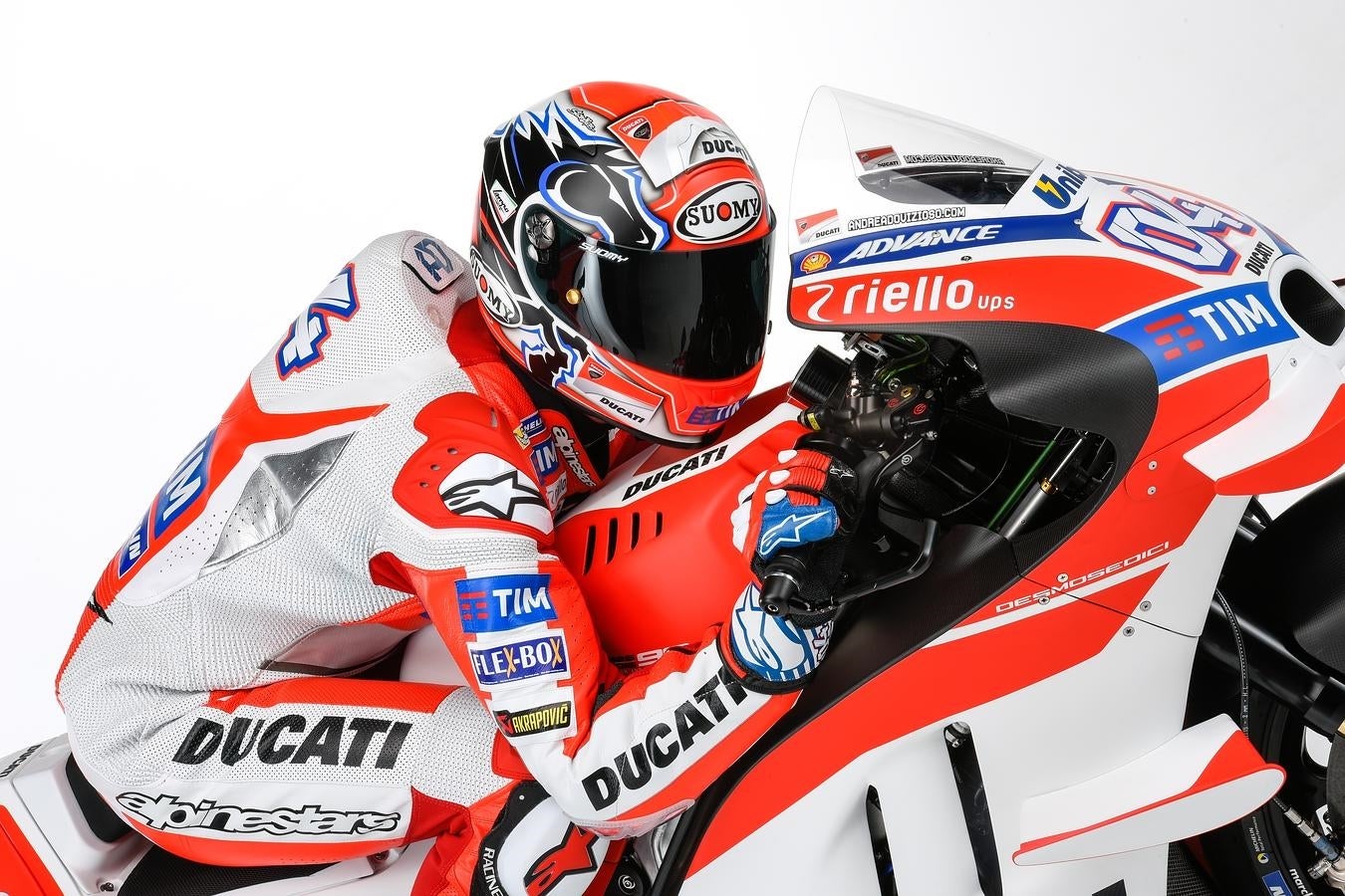 La Ducati Desmosedici GP16, al detalle