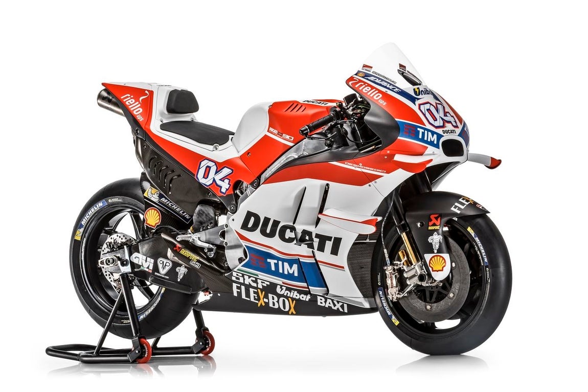 La Ducati Desmosedici GP16, al detalle