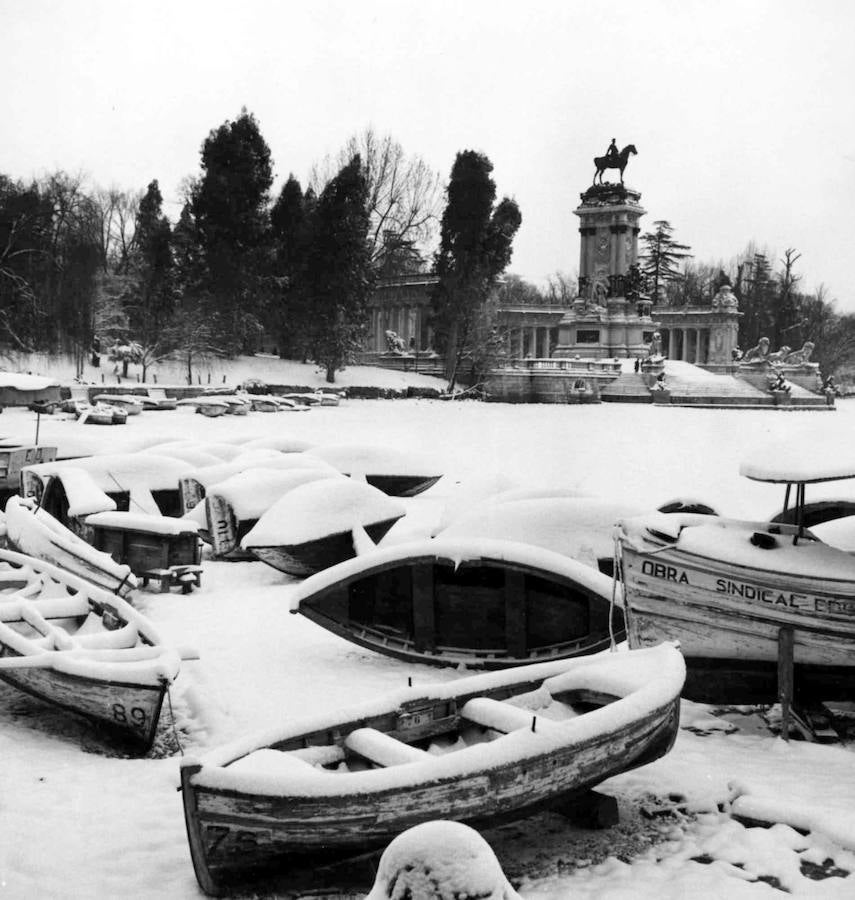 El Retiro, en 1960. 