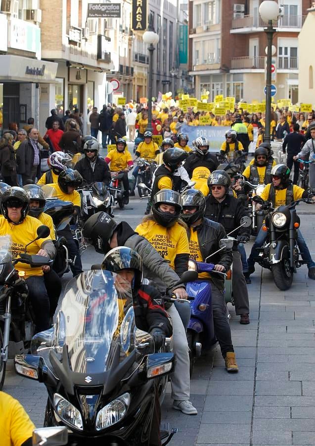 La marcha «amarilla» para sacar las enfermedades raras de su invisibilidad