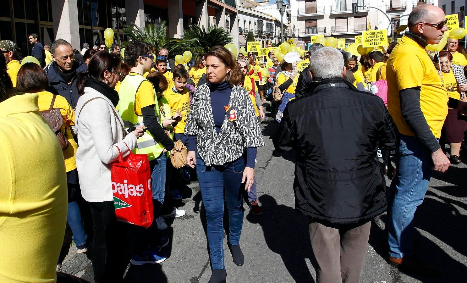 La marcha «amarilla» para sacar las enfermedades raras de su invisibilidad