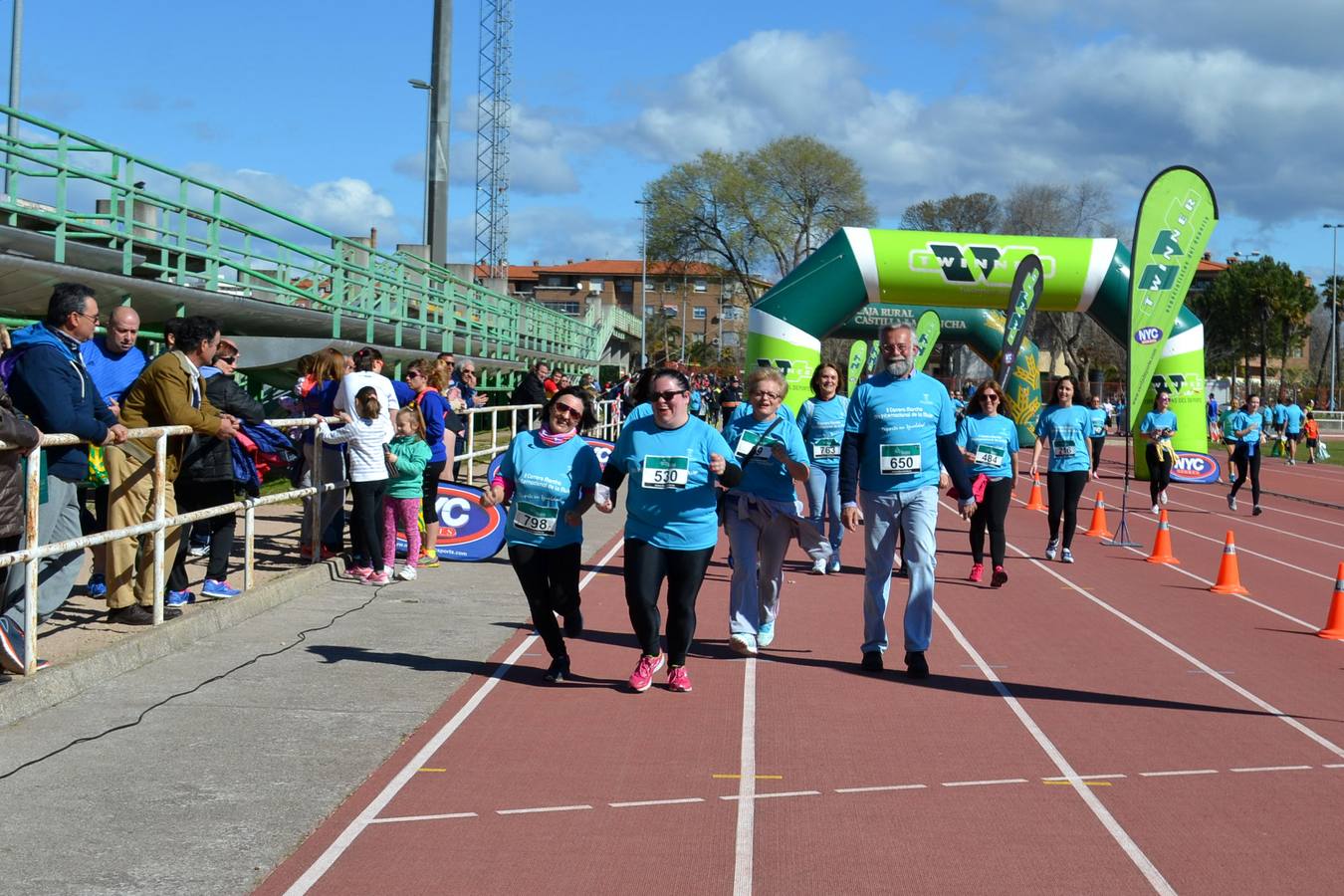 Gran participación en la Marcha por la Igualdad de Talavera