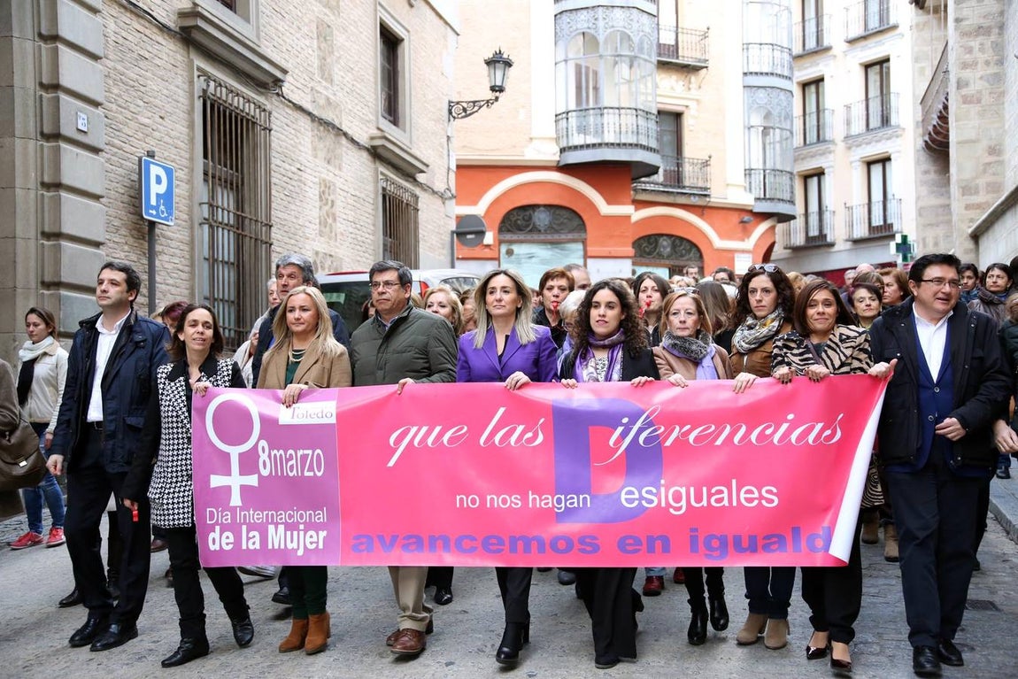 El Día de la Mujer en Toledo, en imágenes