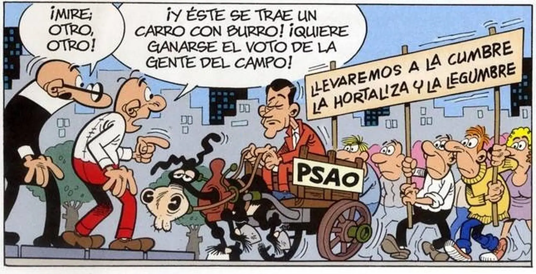 Pedro Sánchez, en «¡Elecciones!»