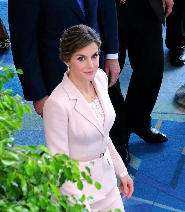 El rey Felipe VI de España y la reina Letizia, participan en la ceremonia de inauguración del VII Congreso Internacional de la Lengua Española, en San Juan (Puerto Rico). 