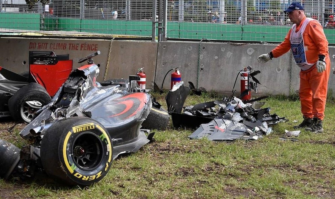 El terrible accidente de Fernando Alonso