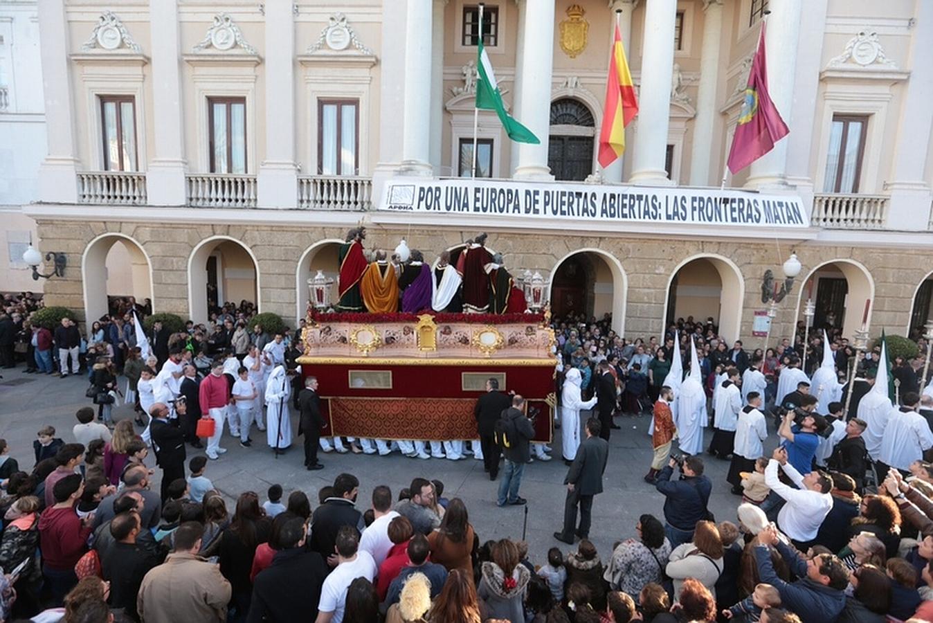 Fotos: Sagrada Cena en el Domingo de Ramos. Semana Santa de Cádiz 2016