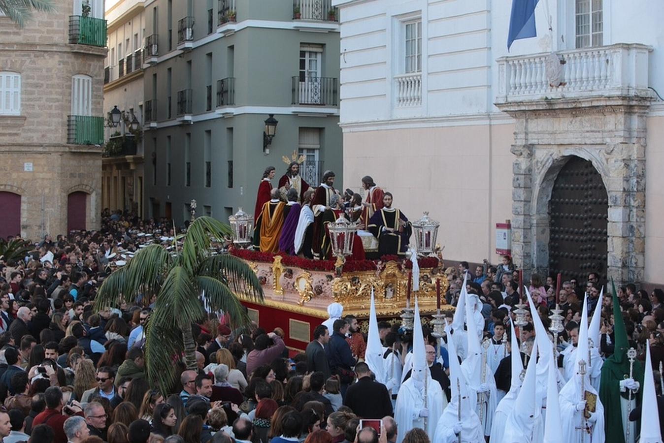 Fotos: Sagrada Cena en el Domingo de Ramos. Semana Santa de Cádiz 2016