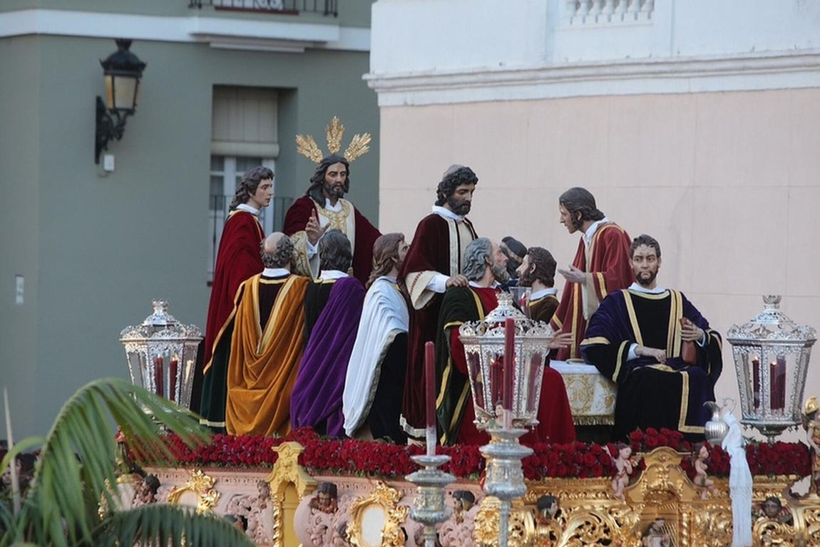 Fotos: Sagrada Cena en el Domingo de Ramos. Semana Santa de Cádiz 2016