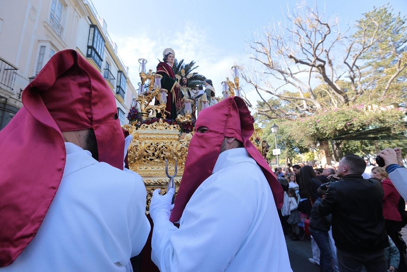 Fotos: La Borriquita en el Domingo de Ramos