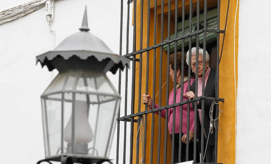 La estación de penitencia de la Paz, en imágenes