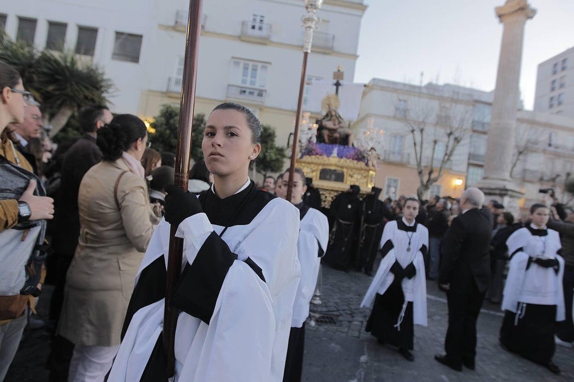 Fotos: Caminito el Miércoles Santo en Cádiz. Semana Santa 2016