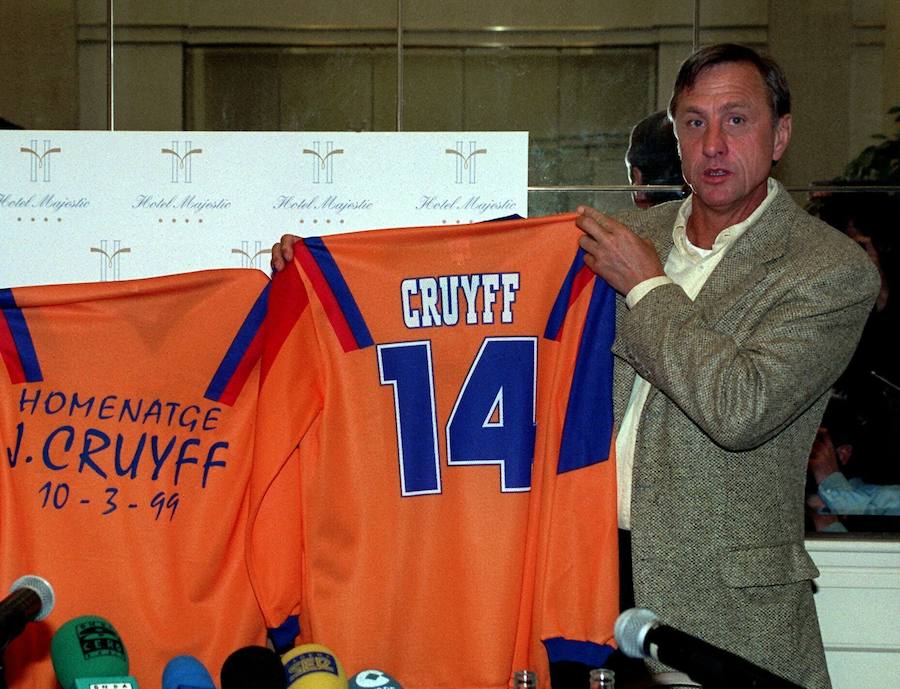 La vida de Johan Cruyff en imágenes