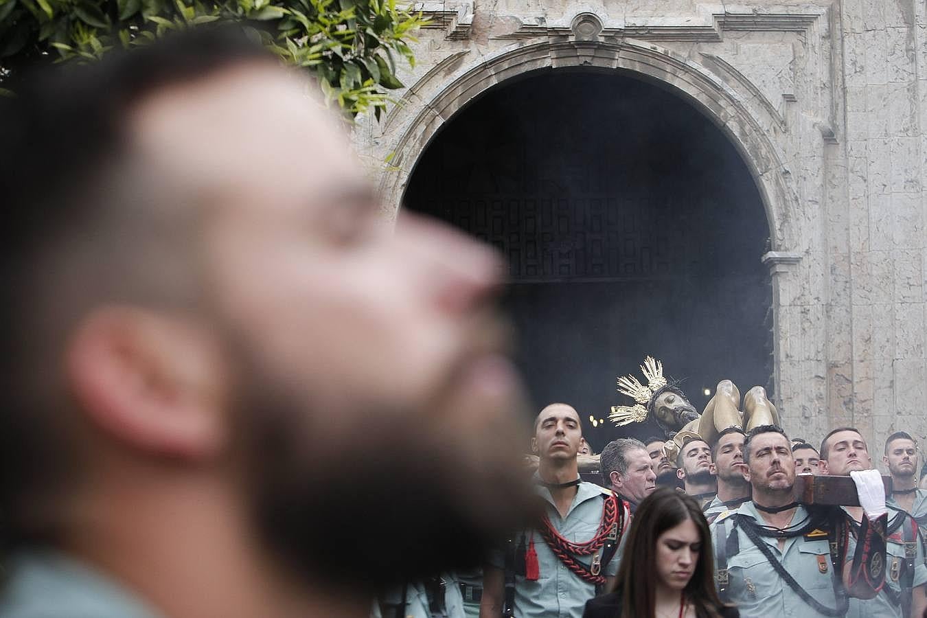 El histórico vía crucis del Cristo de la Caridad