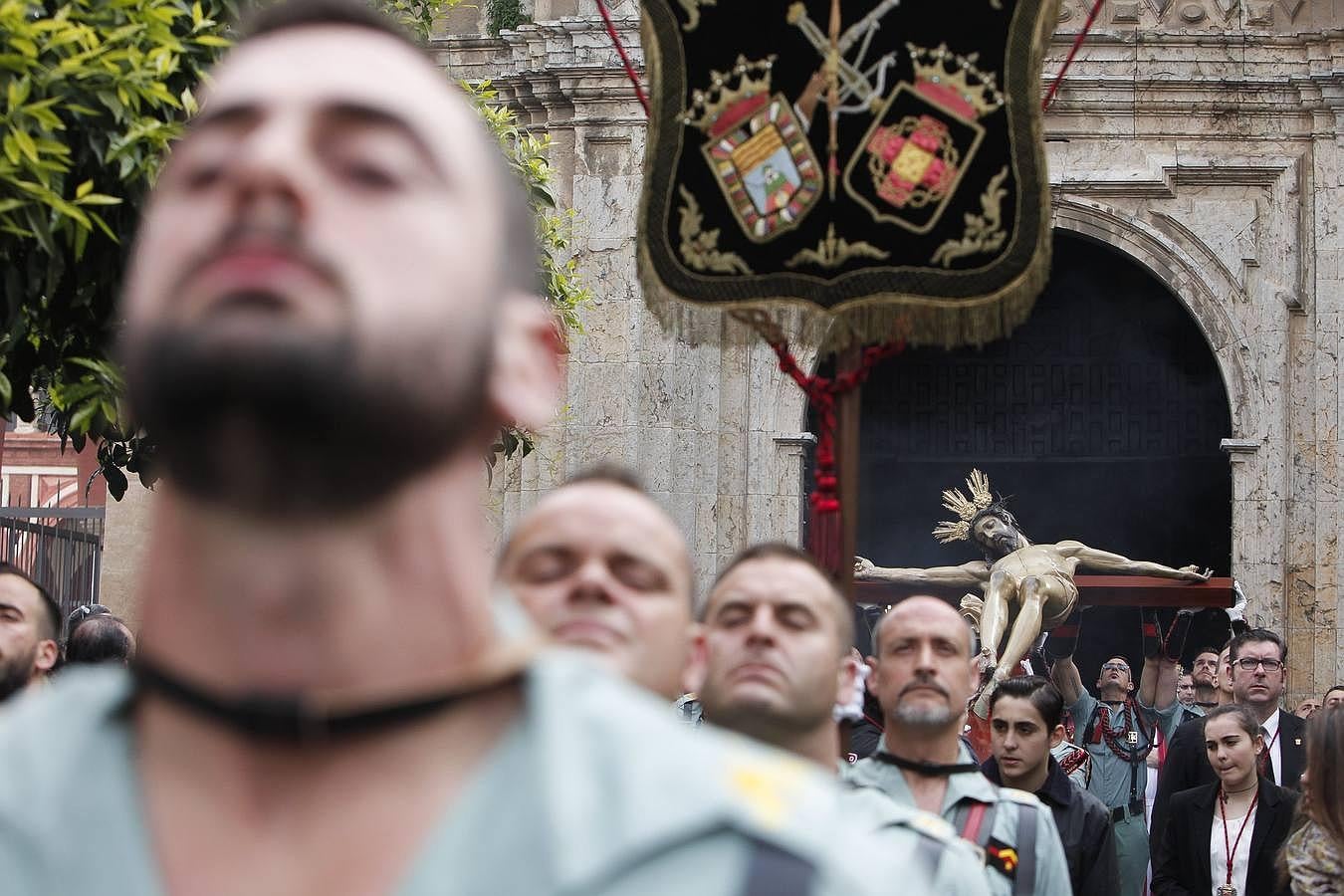 El histórico vía crucis del Cristo de la Caridad