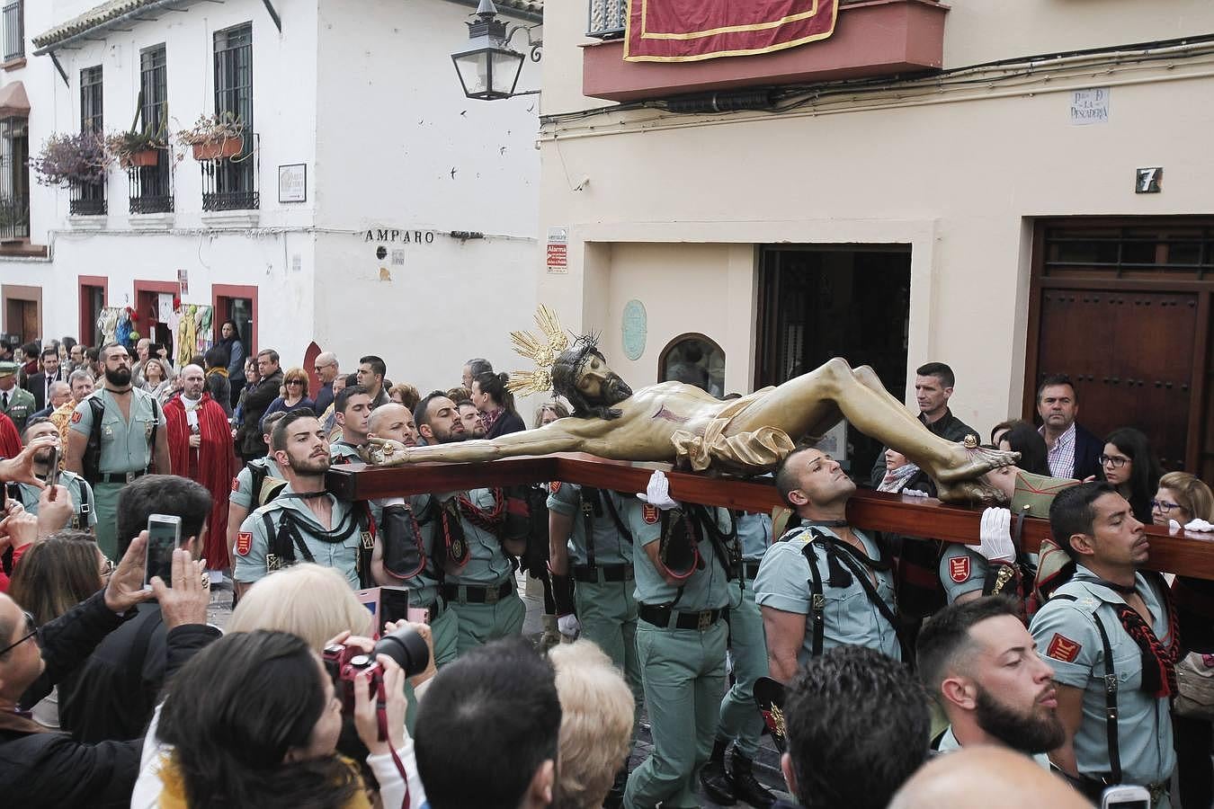 El histórico vía crucis del Cristo de la Caridad