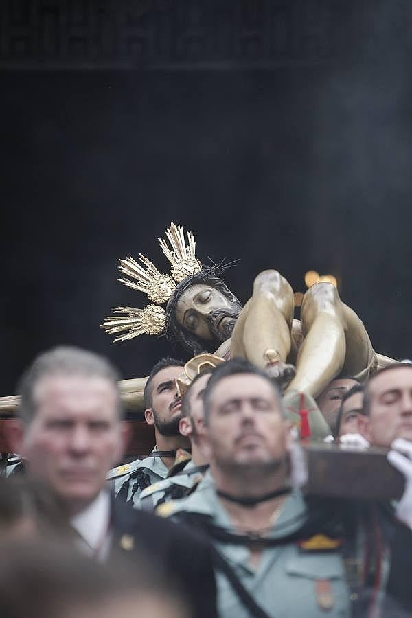 El histórico vía crucis del Cristo de la Caridad