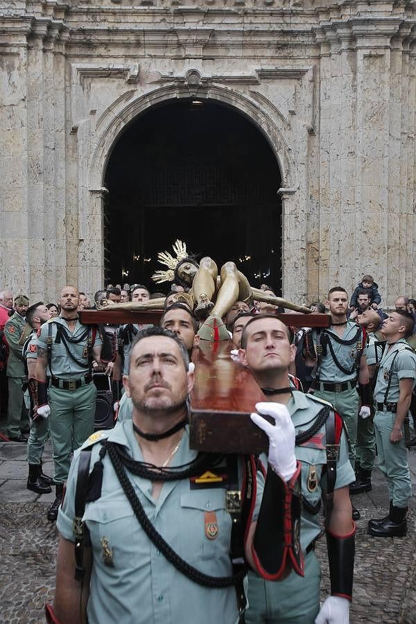 El histórico vía crucis del Cristo de la Caridad