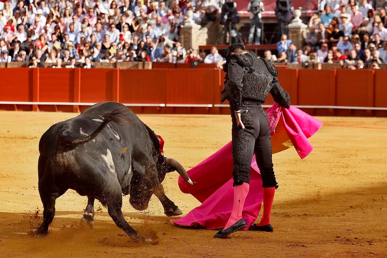 El romance de José María Manzanares con Sevilla, foto a foto