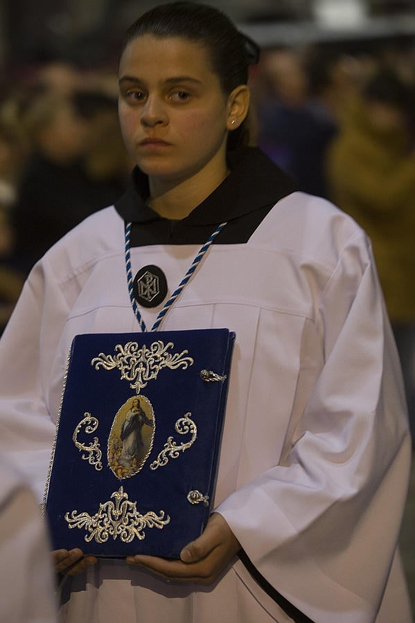 Fotos: Ecce Mater Tua el Sábado Santo en Cádiz