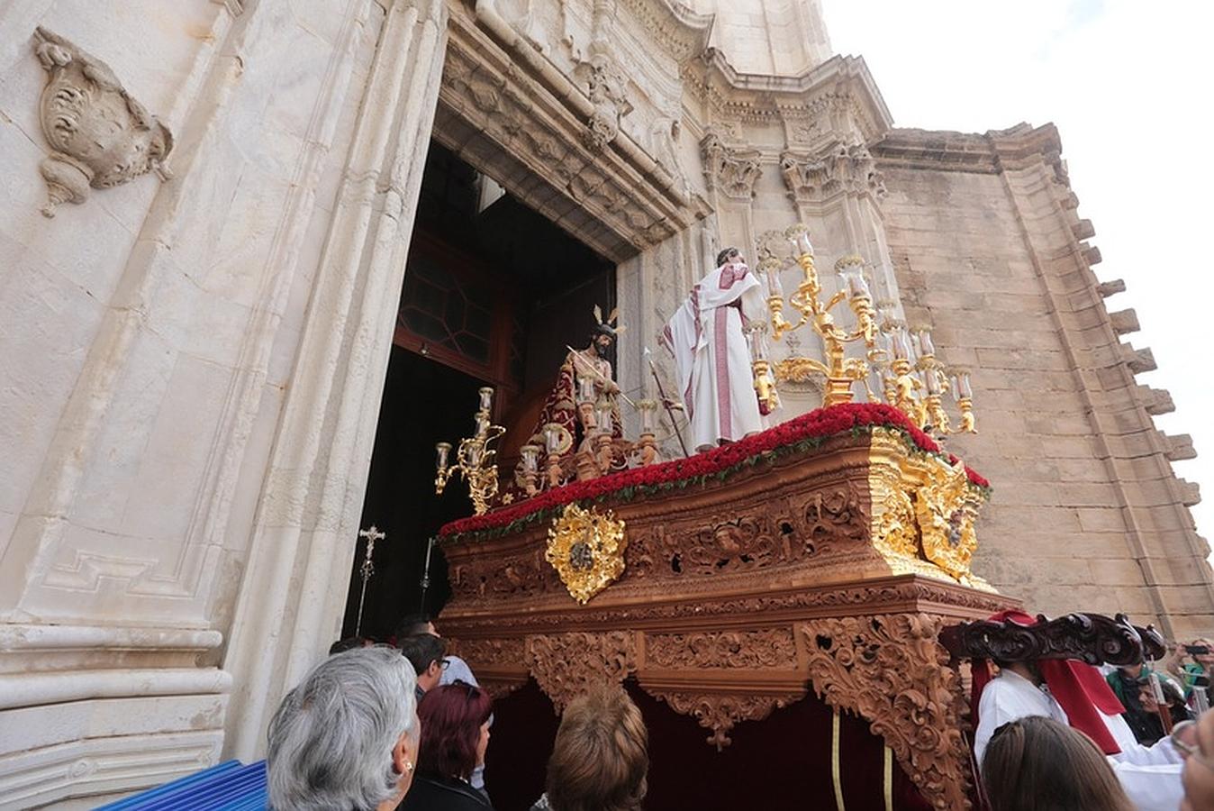 Ecce-Homo regresa el Sábado Santo a su templo desde Catedral