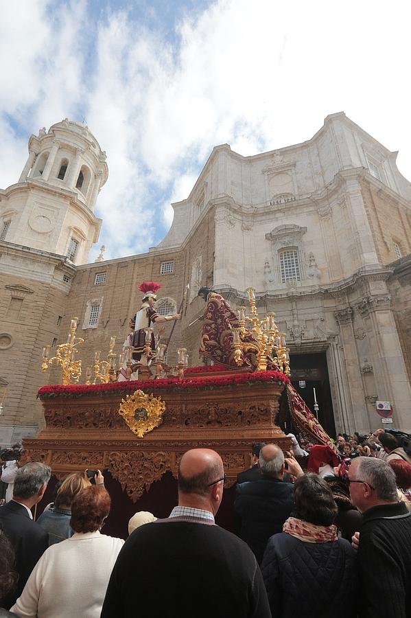 Ecce-Homo regresa el Sábado Santo a su templo desde Catedral