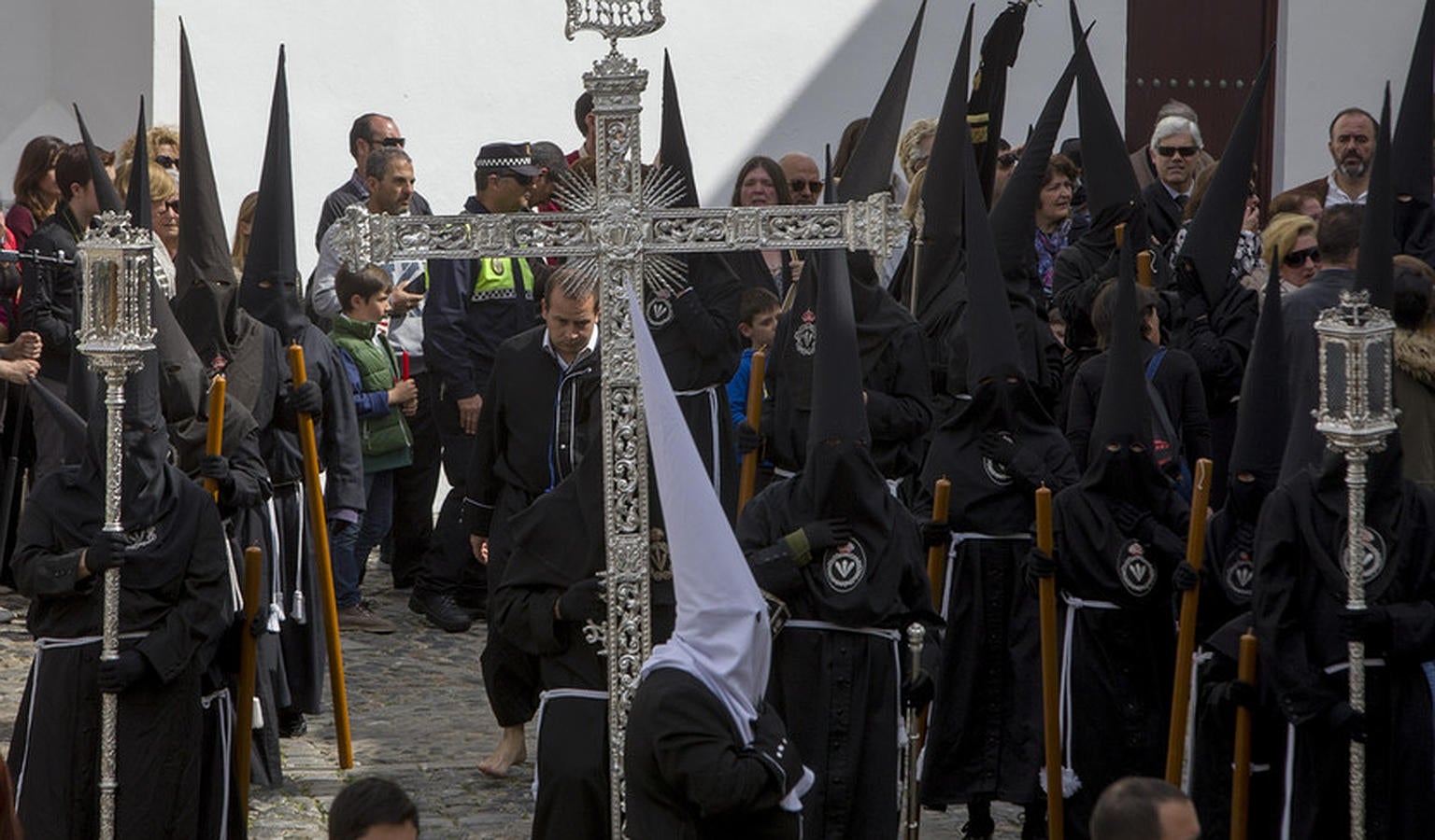 Santo Entierro el Sábado Santo en Cádiz. Semana Santa 2016