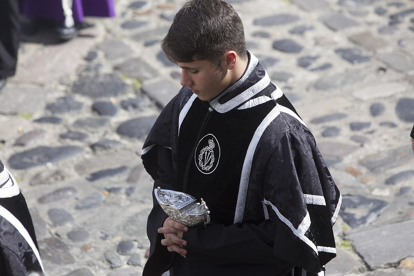 Santo Entierro el Sábado Santo en Cádiz. Semana Santa 2016