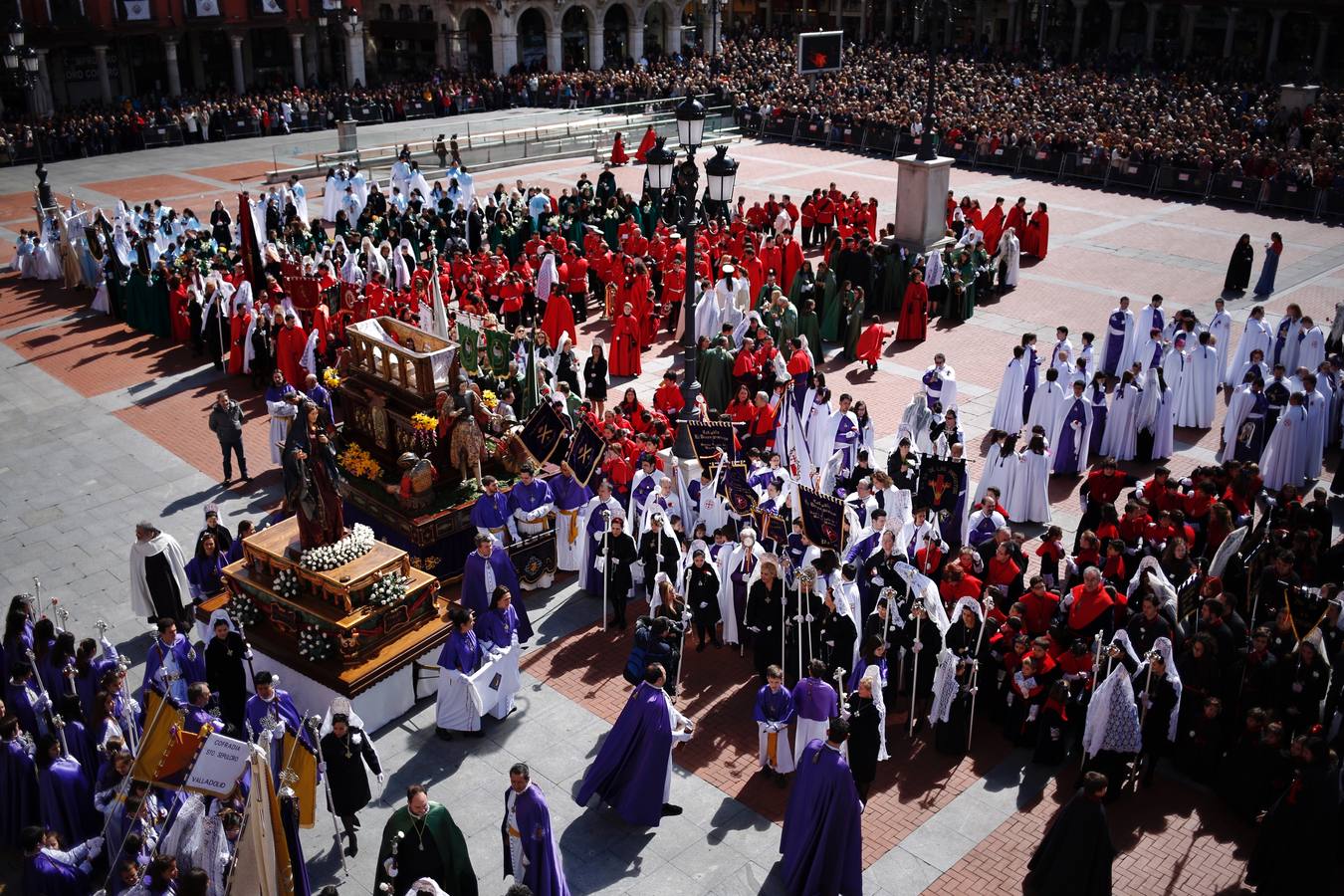 03. Procesion del encuentro en Valladolid