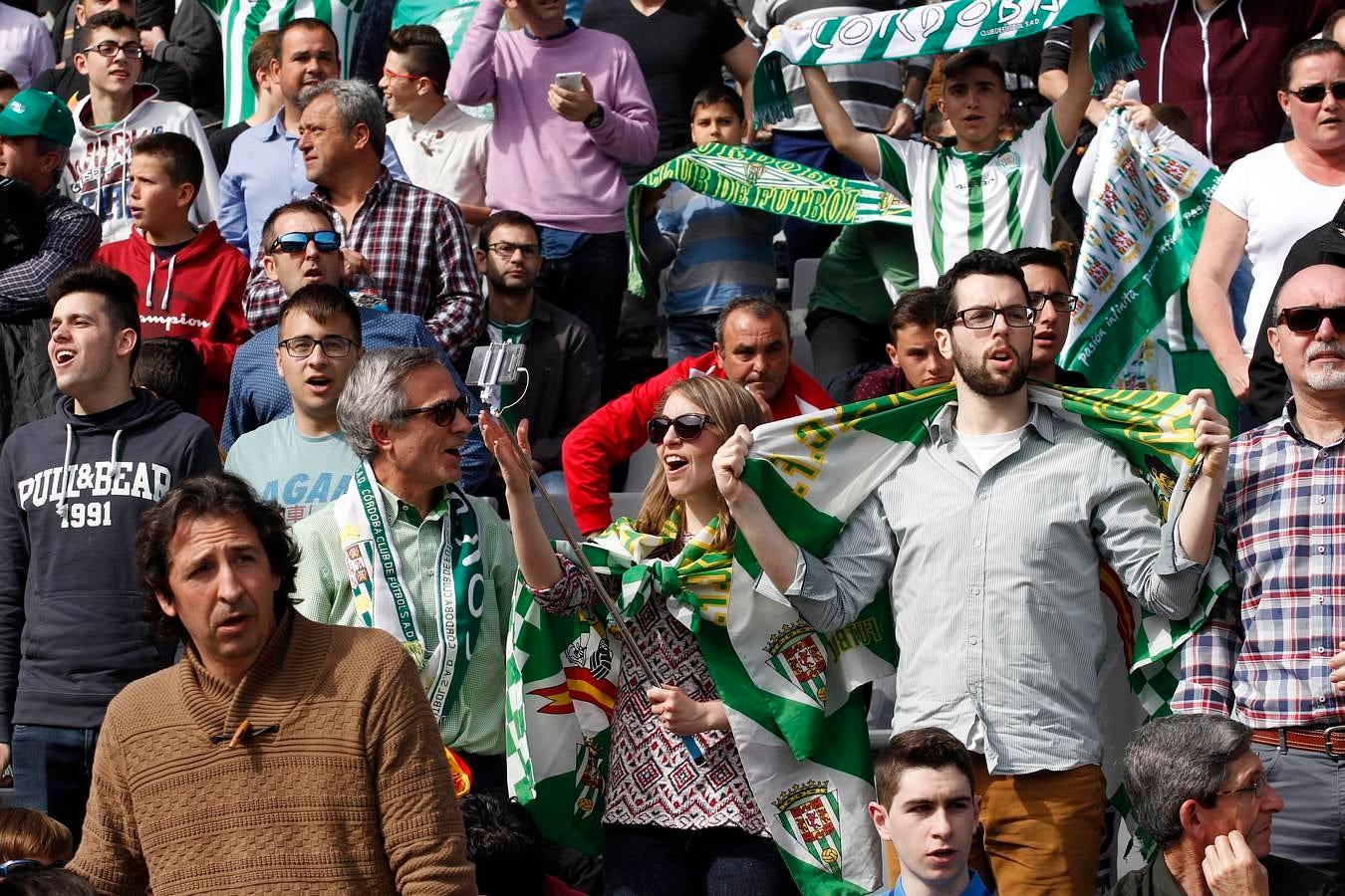 Así fue el ambiente del Córdoba- Alavés