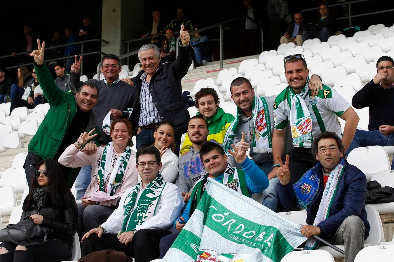 Así fue el ambiente del Córdoba- Alavés