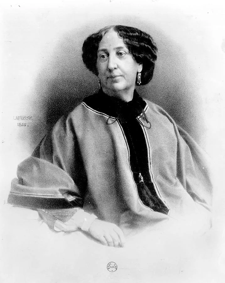 George Sand fue el seudónimo de la escritora francesa Amandine Aurore Lucile Dupin, baronesa Dudevant