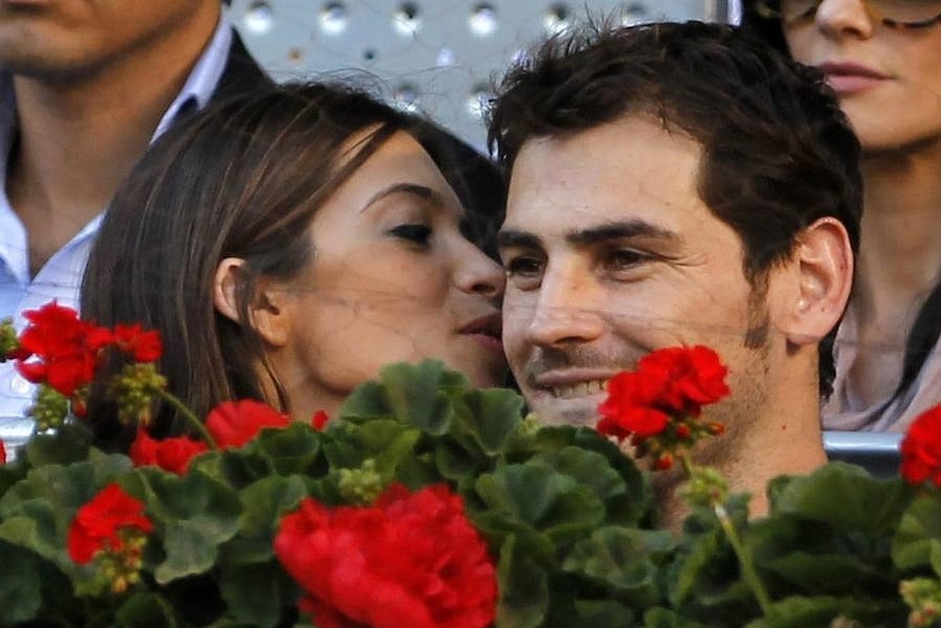 El vivo reflejo del amor en el Masters Series de Tenis de Madrid en mayo de 2011. 