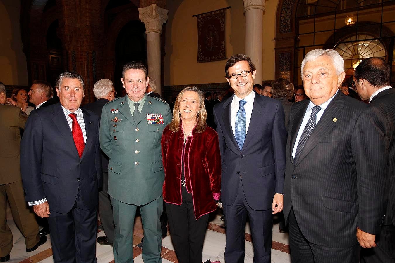 Miguel Gallego Jurado, Laurentino Ceña Coro, Felisa Panadero Ruz, Jorge Paradela Gutiérrez y Francisco Herrero León