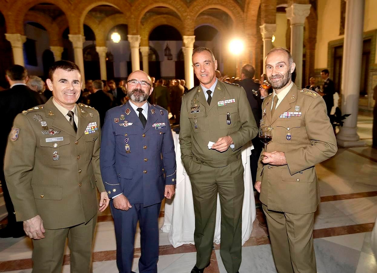 Raimundo Rodríguez Roca, José Manuel Romero Muñoz, Javier Romero Marí y Juan Bustamante Alonso-Pimentel