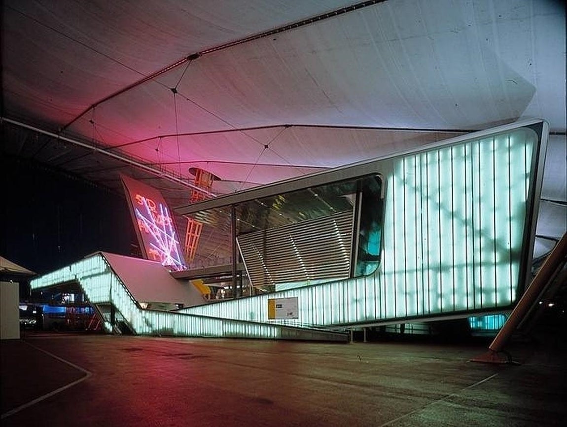 La Mind Zone, en el Millennium Dome, en Greenwich, Londres. 