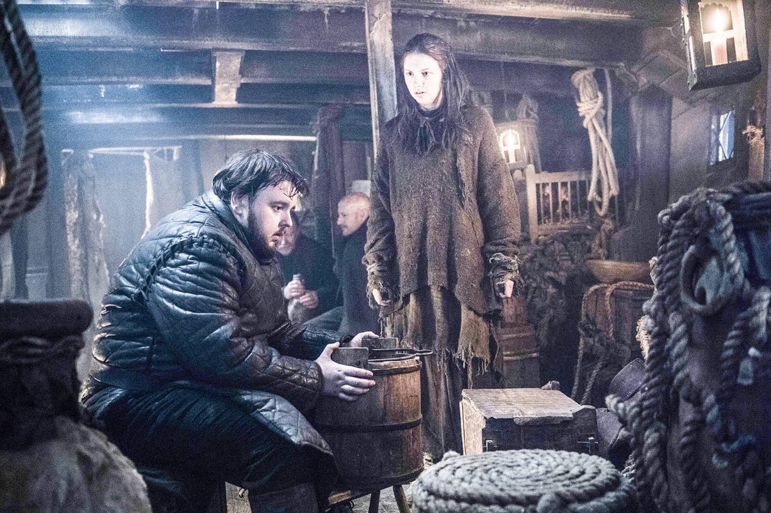 ¿Que será de Sam y Elí?. El fial amigo de Jon Snow y su enamorada abandonaron el Muro para llevar una vida más tranquila