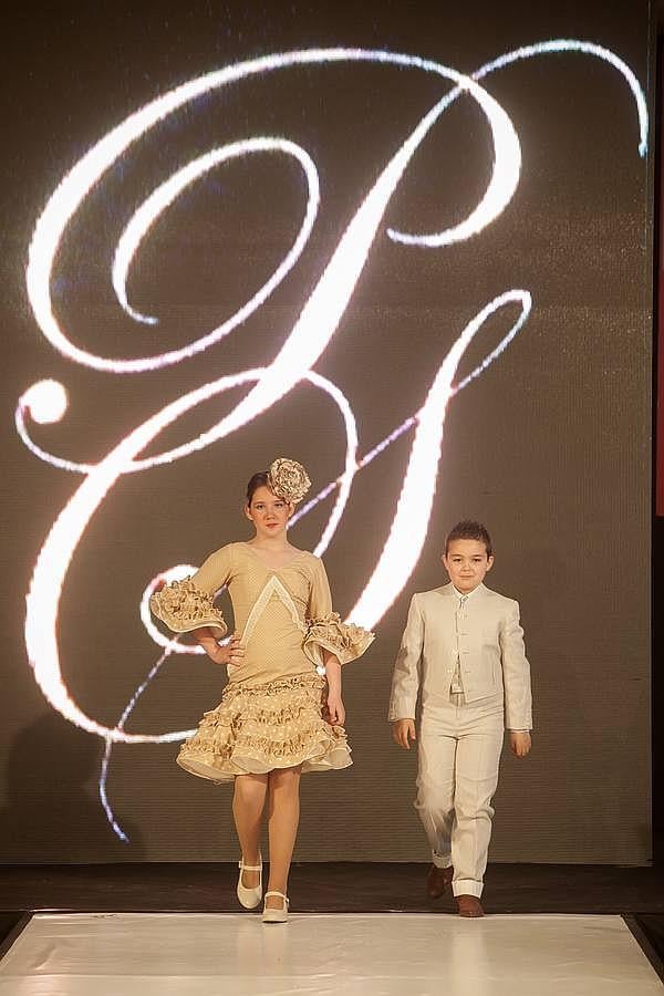 Los pequeños en la «Ecuestre y Flamenco Fashion»