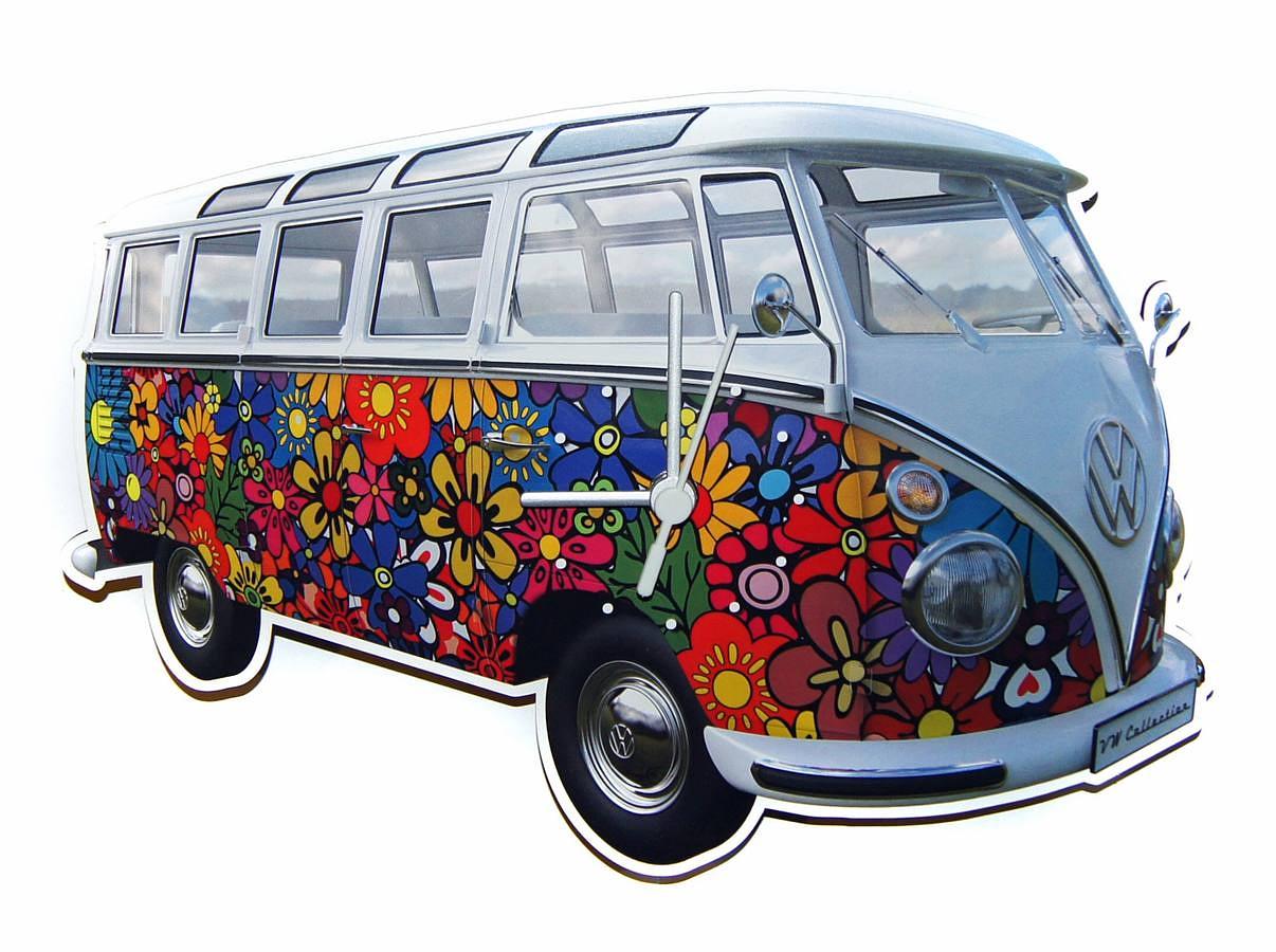 El movimiento Hippie también contó con esta popular furgoneta como una de sus protagonistas